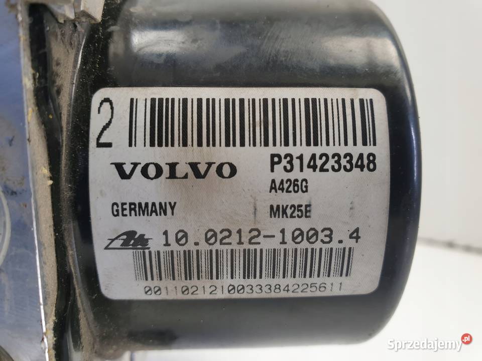 Volvo V60 S60 II POMPA ABS Sterownik P31423348 Układ hamulcowy Chełm