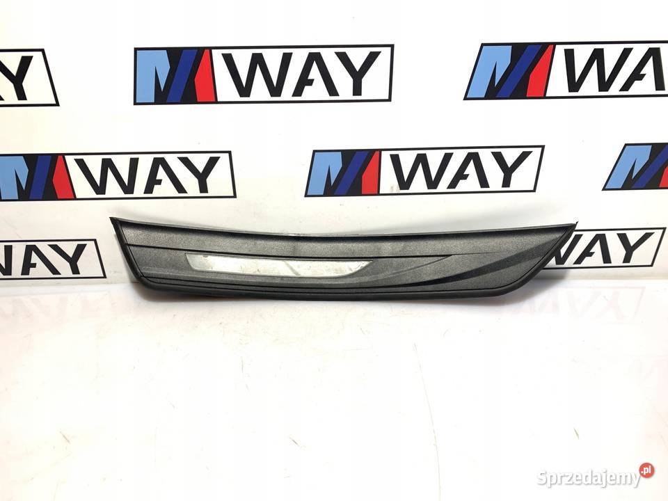 BMW F10 F11 LISTWA PROGOWA PODŚWIETLANA TYLNA