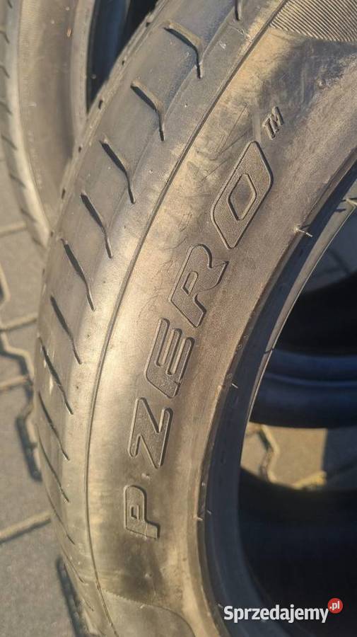 Sprzedam 2 opony Pirelli Pzero 2454519 245 Samochodowe Białystok