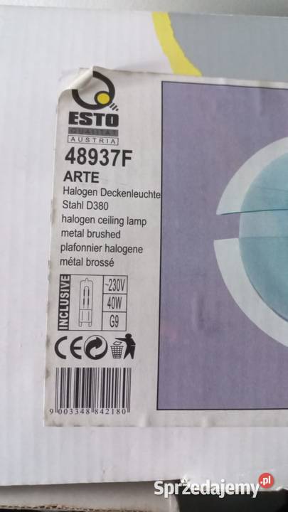 LAMPA SUFITOWA PLAFON 230V DO KEMPINGUKAMPERA Grzebowilk