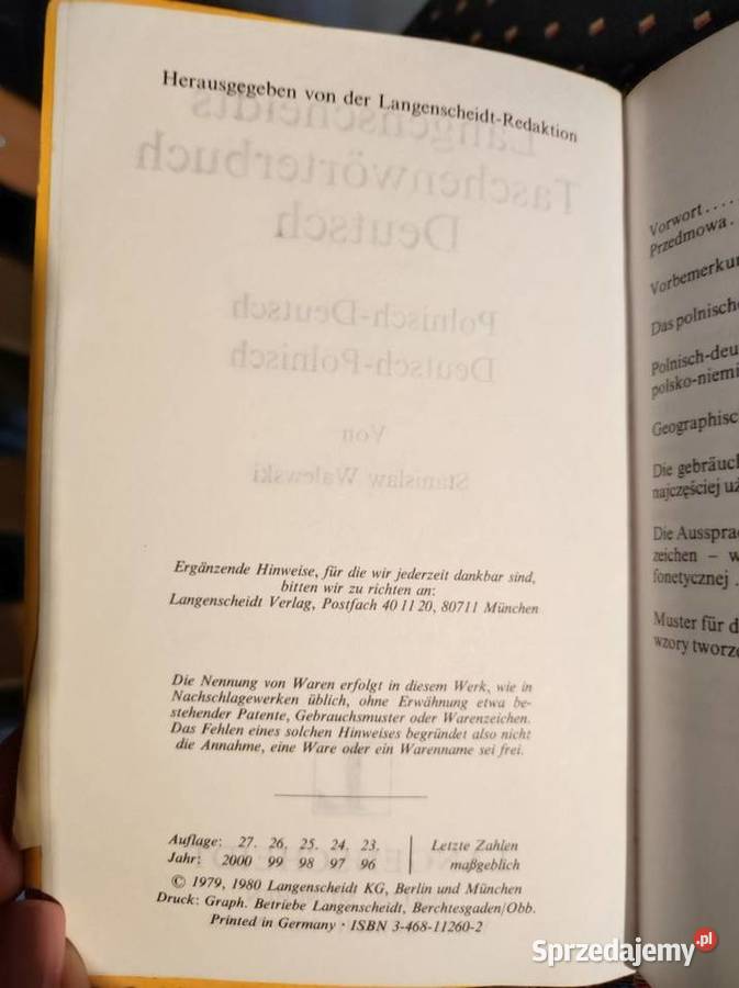 Langenscheidt Taschen wrterbuch Polnisch Deutsch