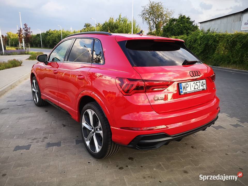 Audi Q3 S line Black skórzana tapicerka Piaseczno