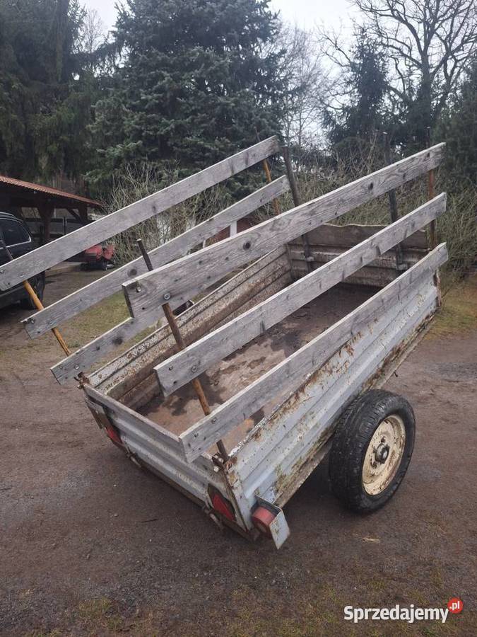 Przyczepka tz4k wywrotka minitraktorek ogrodowy