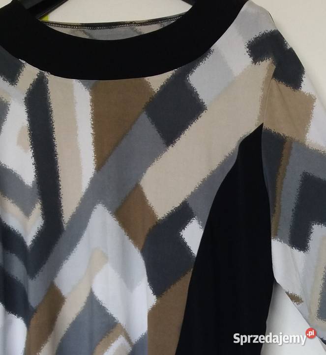 XXL52 Wygodna tunika z wstawką Bluzki i koszule Gliwice