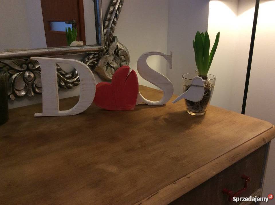 Napisy Ozdoby Dekoracje z drewna i sklejki wielokolorowy Wieluń