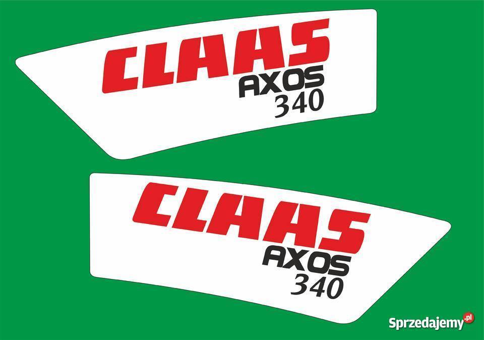 naklejki claas axos 340 Jeżewo