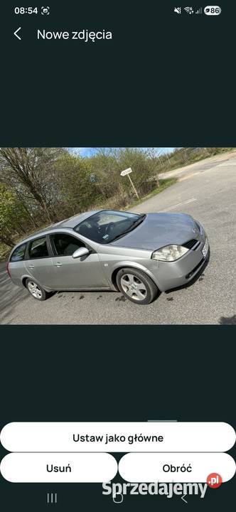 Nissan primer 19 diesel 2004 Primera Bytom sprzedam