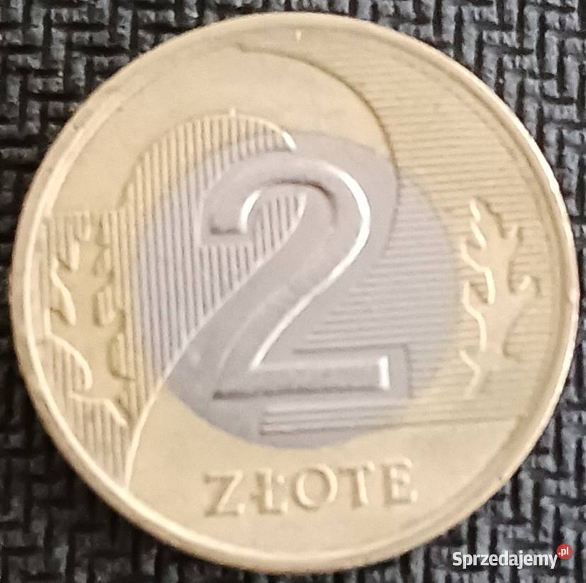 2 złote 1995 r 2 Podwójne obrzeże błąd mennicy wielkopolskie