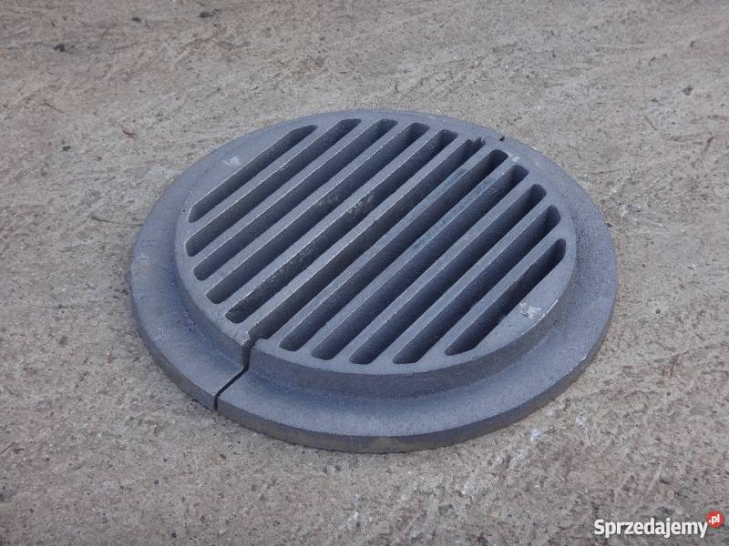 Żeliwny ruszt okrągły fi 50 do pieca kozy łódzkie Skierniewice