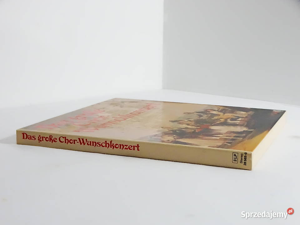 Das groe Chor Wunschkonzert 3 x LP winyl płyta winylowa Biłgoraj sprzedam