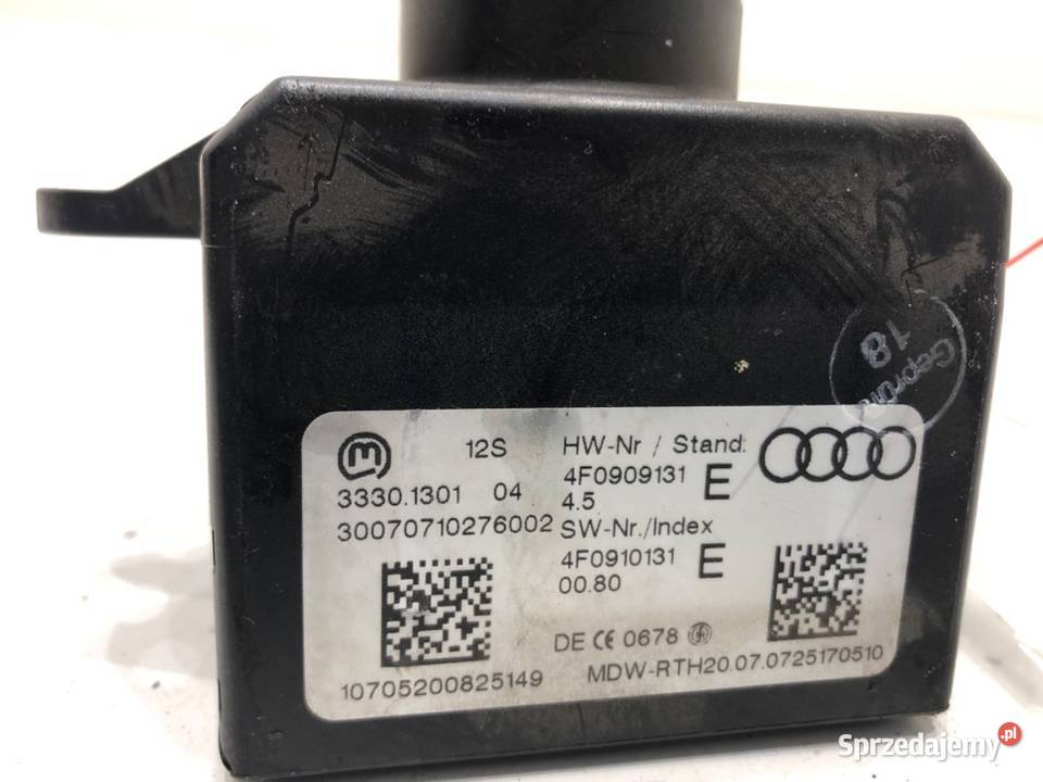 STACYJKA AUDI A6 C6 4F0909131E 20 140 0411 osobowe