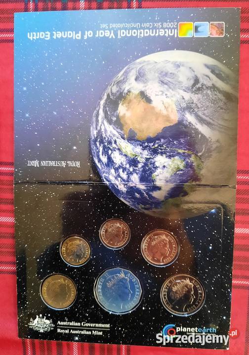 Zestaw Monet Australii Ziemi Gliwice
