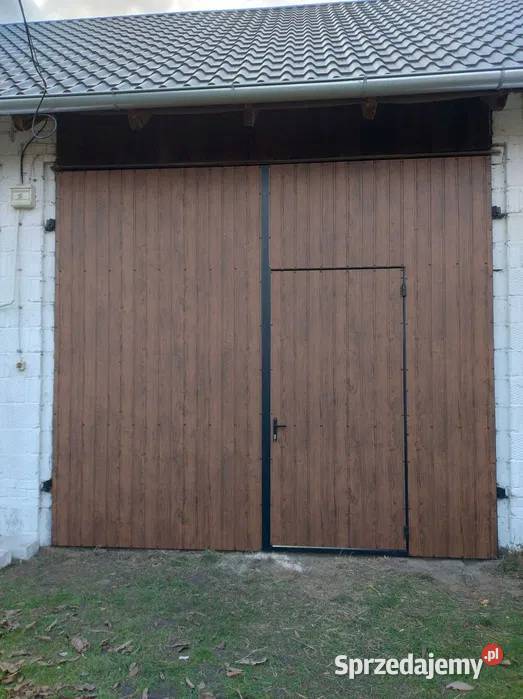 Bramy Drzwi garażowe wrota stalowe wierzeje hala Lublin sprzedam