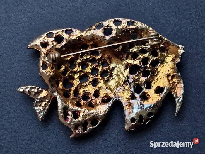 VINTAGE ARTYSTYCZNA BROSZA W STYLU SECESYJNYM sprzedam