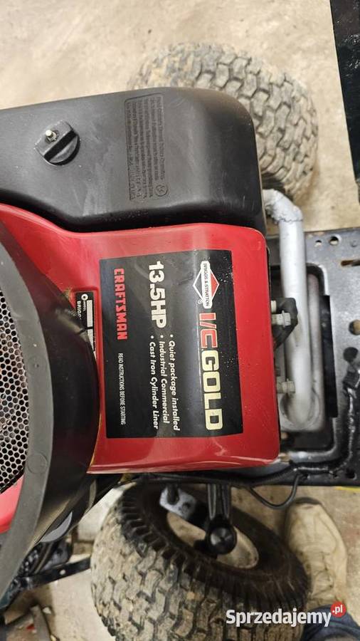 Traktorek Kosiarka craftsman 135 briggsstation Traktorki Kraków