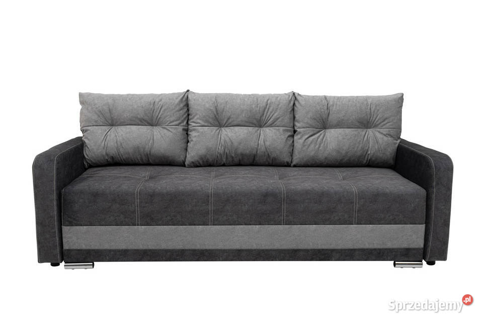 Kanapa Tapicerowana Ciemnoszara PAWEŁ Tarnobrzeg