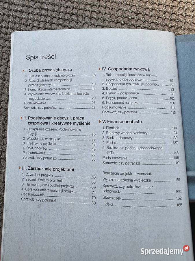 Krok w biznes i zarządzanie 1 zakres podstawowy Kraków