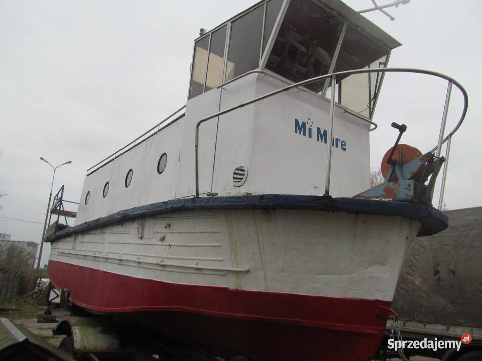 Jacht stalowy wycieczkowy 12sto osobowy Ostrów Wielkopolski