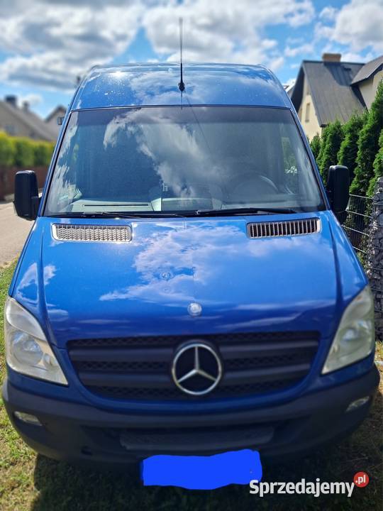 MercedesBenz Sprinter L2 H2 316 CDI niebieski podlaskie Suwałki