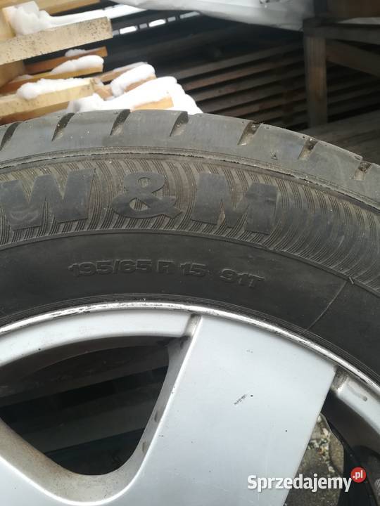 Oryginalne felgi z golfa 4 6Jx15H2 ET38 opony warmińsko-mazurskie Olsztyn