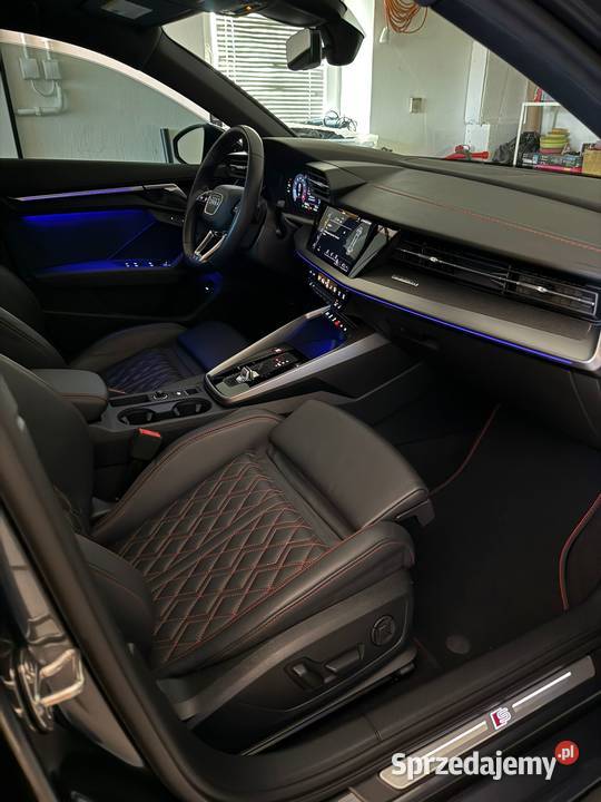 Audi S3 Limousine 20 benz 306 2023 Quattro nieuszkodzony Niepołomice