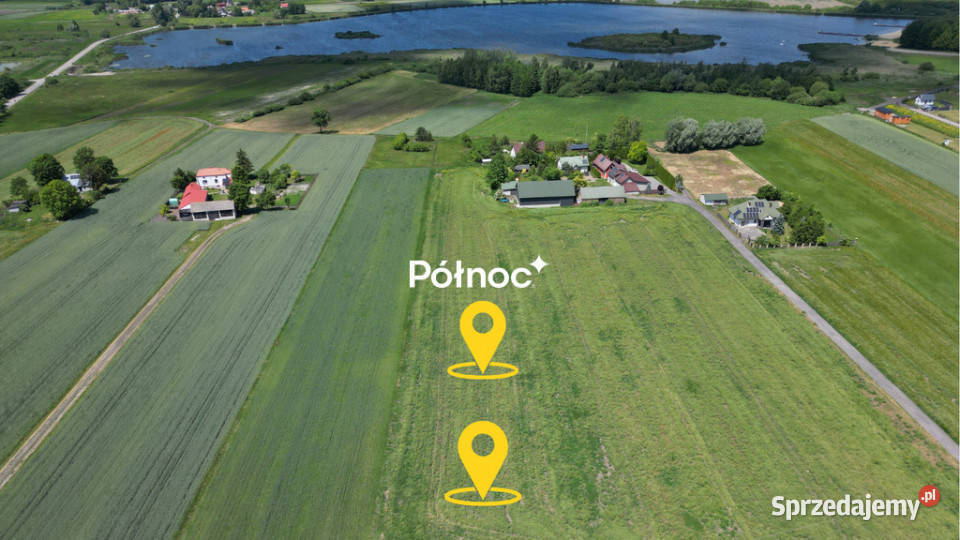 Dwie działki budowlane zalewie Zółtańce Nieruchomości Żółtańce