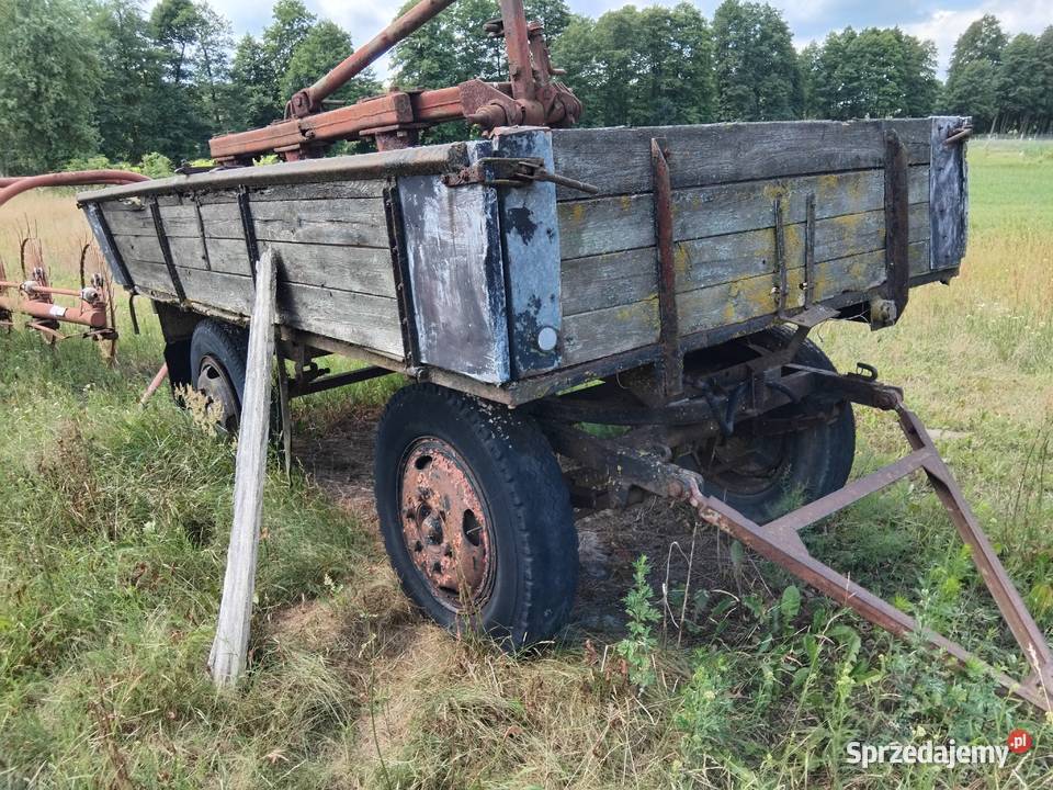 Przyczepa wywrotka d35beczka do wody transport Bełchatów