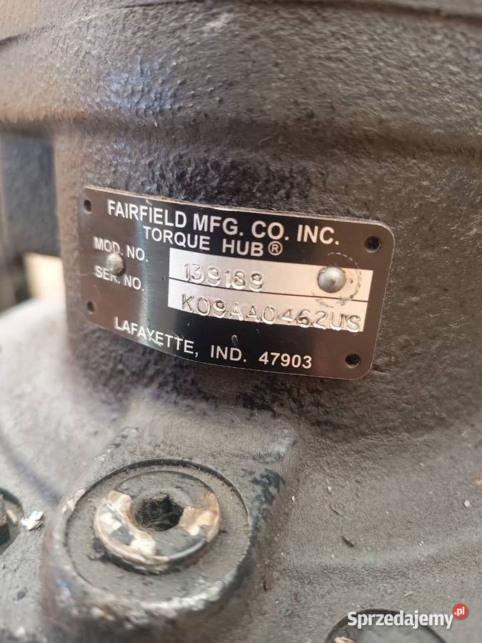 Reduktor obrotu FAIRFIELD 139189 K09AA0462US Staszów sprzedam