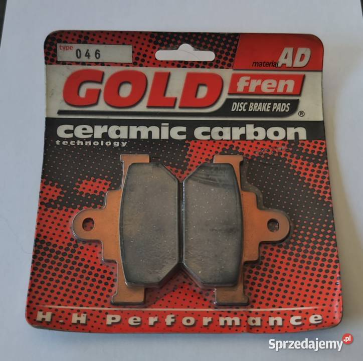 KLOCKI HAMULCOWE GOLD FREN 046 AD DR 600 Zabrze sprzedam