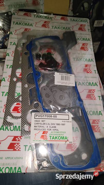 Zestaw uszczelek góry silnika Chrysler 33 Będzin