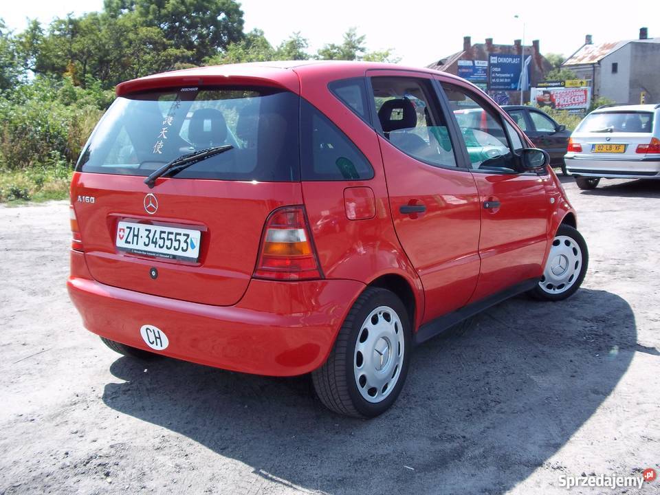 Mercedes Benz A 160 16 benzyna OPŁACONY benzyna Chełm