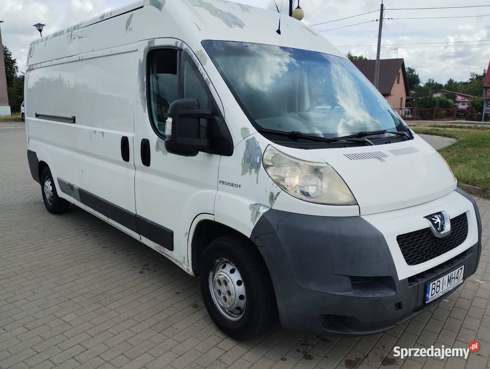 Peugeot Boxer 22 HDi 120HP L3H2 2007r wspomaganie kierownicy Bielsk Podlaski