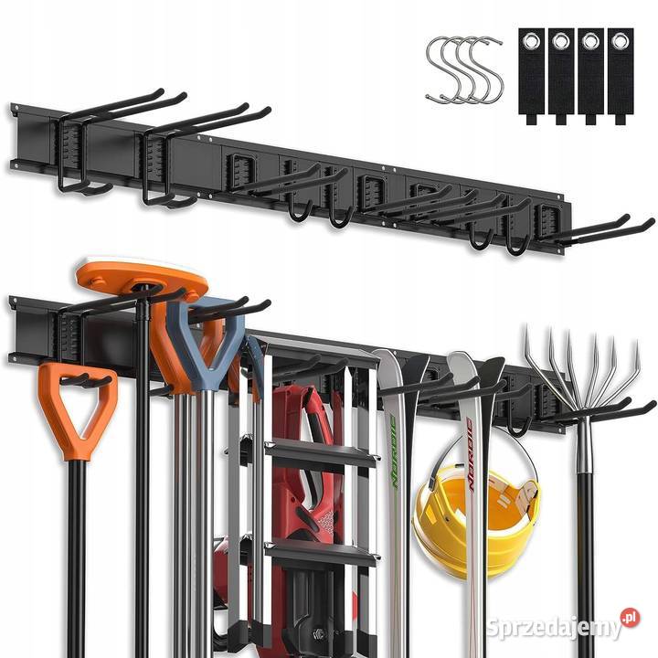 UCHWYT ŚCIENNY NA NARZĘDZIA DO GARAŻU Z 10 Myszyniec