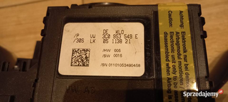 Golf 5 manetka kierownicy z sterownikiem Stryjów