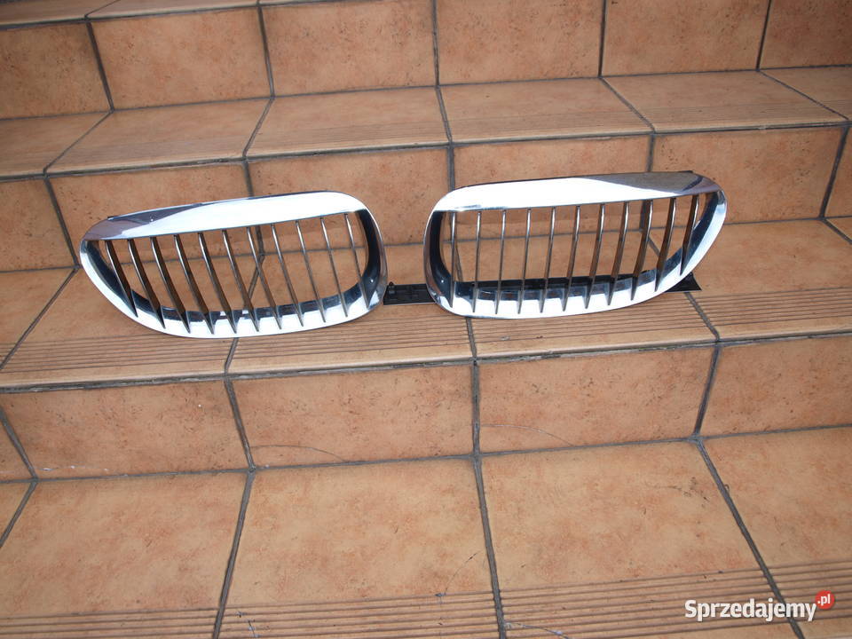 BMW 6 E63 E64 grill chrom atrapa przód 2004 wielkopolskie Kalisz