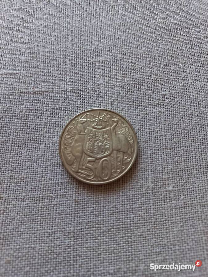 50 centów Australia 1966 srebro Kolekcje Częstochowa