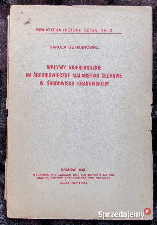 Wpływy niderlandzkie na krakowskie malarstwo Bychawka Trzecia
