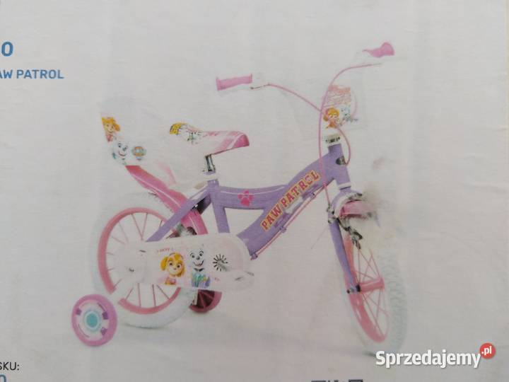 NAJTANIEJ Rower Dziecięcy PSI PATROL 14 Różowy Zabrze sprzedam