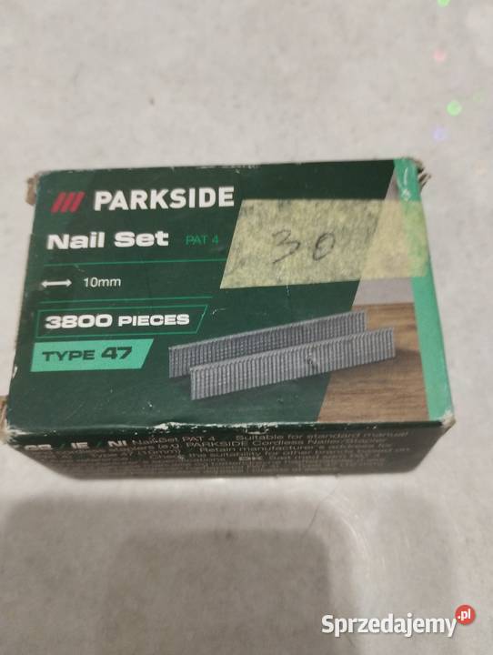 Parkside zszywki typ 47 3800 sztuk Warlubie sprzedam