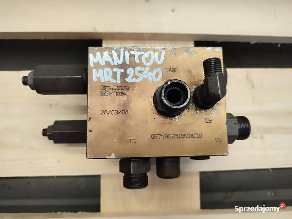 Zawór hydrauliczny 057180030320020 Manitou MRT Wilkowo