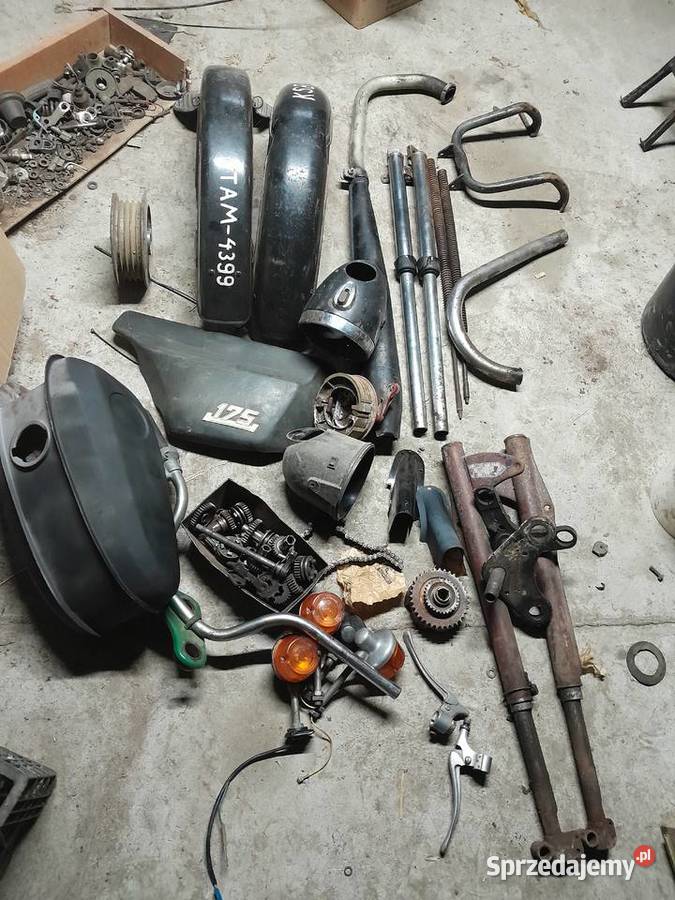 Części wsk wfm shl junak mz romet simson itp Tuchów