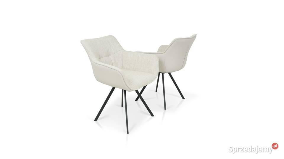 Krzesło Gaya obrotowe skóra połączona z tkaniną Bydgoszcz sprzedam