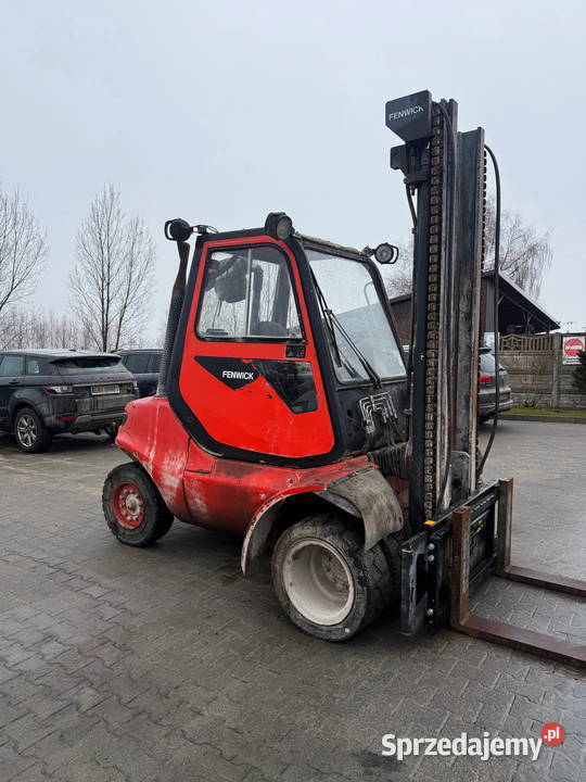 wózek widłowy terenowy LINDE H45D Perkins 4500