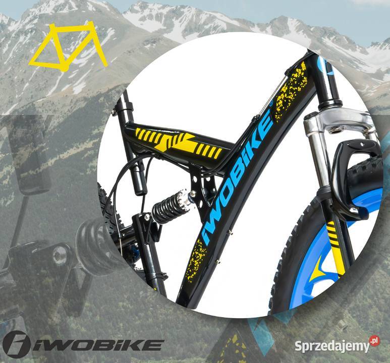 Rower Męski Damski Górski 26 IWOBIKE Shimano MTB Gorlice