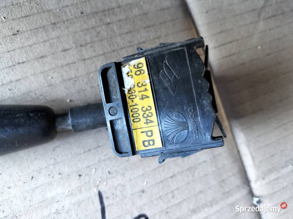WŁĄCZNIK PRZEŁĄCZNIK WYCIERACZEK Daewoo Matiz Części samochodowe Kamień-Kolonia