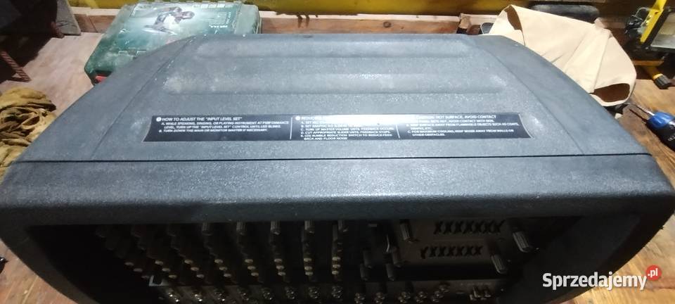 Wzmacniacz Pacific M612 12CH Stereo Powered Przeworsk sprzedam