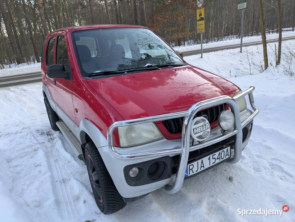 Daihatsu Terios 13 4x4 2004 SPRAWNY NAPĘD Świeży benzyna Widna Góra