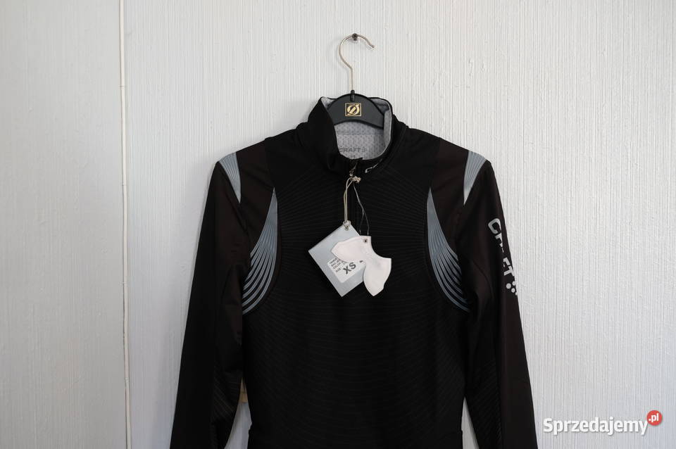 czarna bluzka xs 34 CRAFT z Norwegii stójka Rozmiar XS Toruń