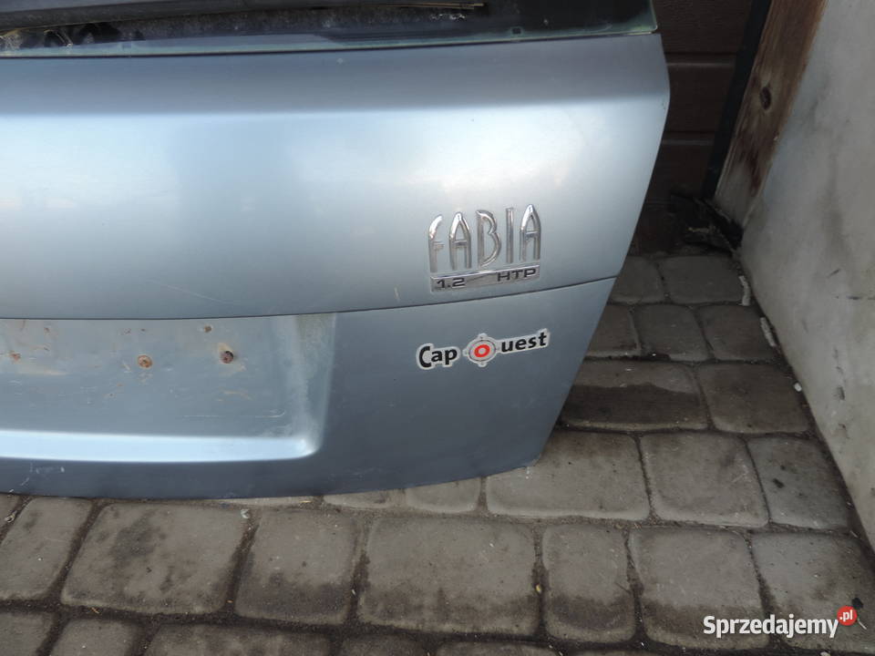 KLAPA TYŁ BAGAŻNIKA SKODA FABIA I HB 5D 9151 Nowy Sącz