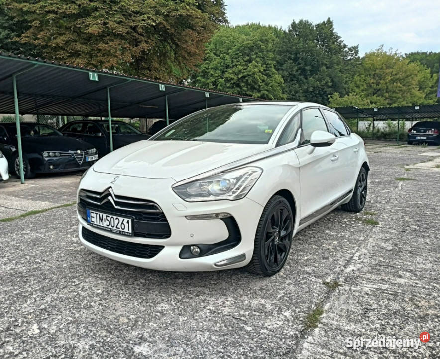Citroen DS5 model 2015 najbogatsza wersja czujnik deszczu Tomaszów Mazowiecki